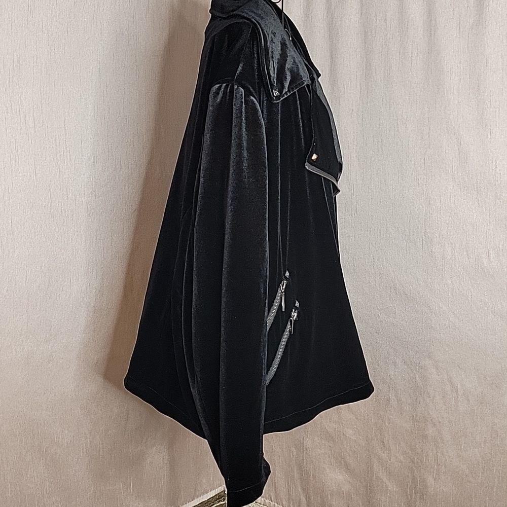 BAGATELLE Black‎ Velvet Jacket - Picture 4 of 7